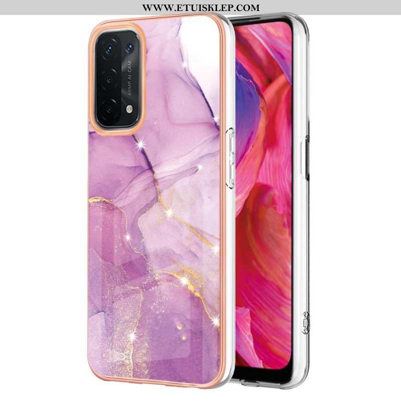 Etui do Oppo A54 5G / A74 5G Marmurowy Projekt